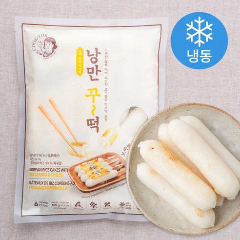 추억의국민학교떡볶이 낭만 꾸떡 (냉동), 600g, 1개 - 즉석떡볶이 | 쿠팡