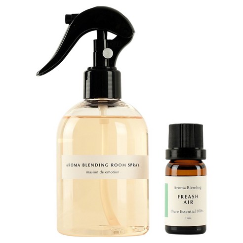 소소코 건강한 자연의 향기 아로마블랜딩 룸스프레이 프레쉬에어 250ml, 1세트