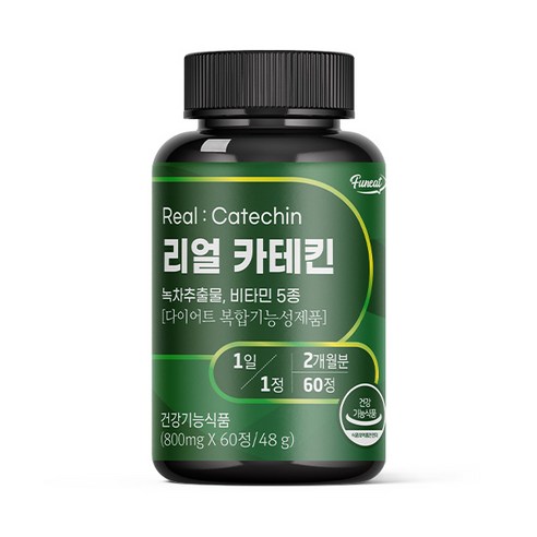 퍼니트 리얼 카테킨 800mg, 60캡슐, 48g, 1개