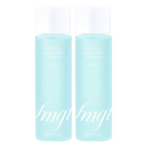 더페이스샵 fmgt 프로 살롱 네일 리무버 02 마일드, 150ml, 2개