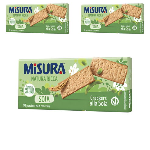 미주라 소이아 크래커, 400g, 3개