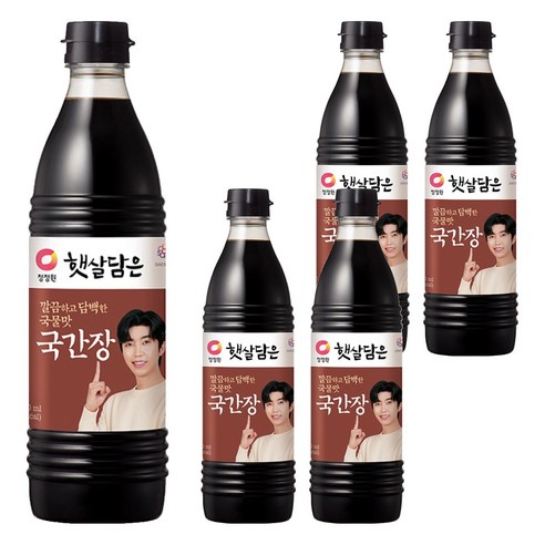 햇살담은 국간장, 840ml, 5개