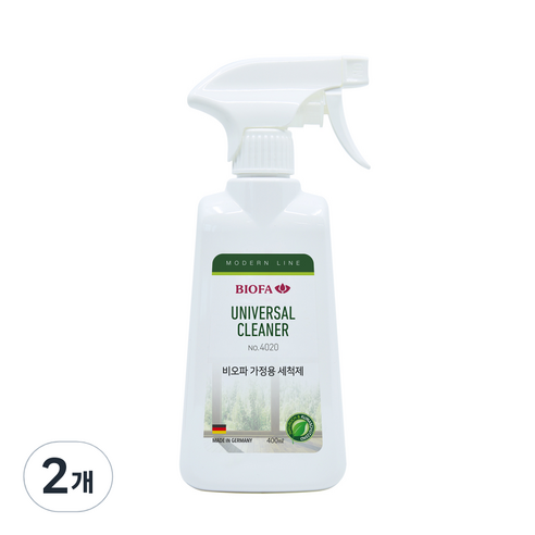 비오파 가구 마루 다용도 클리너 4020, 400ml, 2개