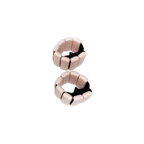 라이언문 실리콘 중량밴드 2p, 베이비핑크, 250g