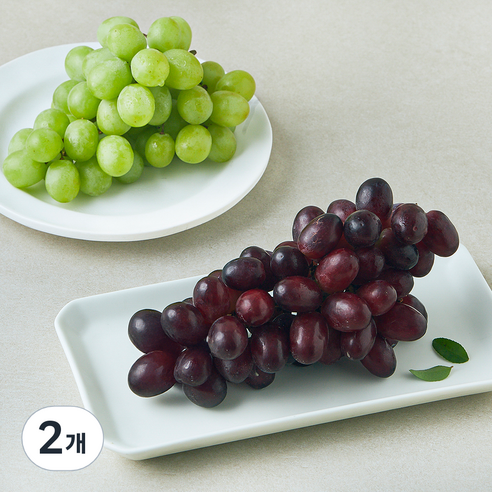 다조은 페루산 씨없는 혼합포도, 2개, 900g