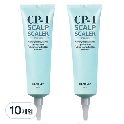 CP-1 티트리솔트 스케일러 샴푸, 250ml, 10개