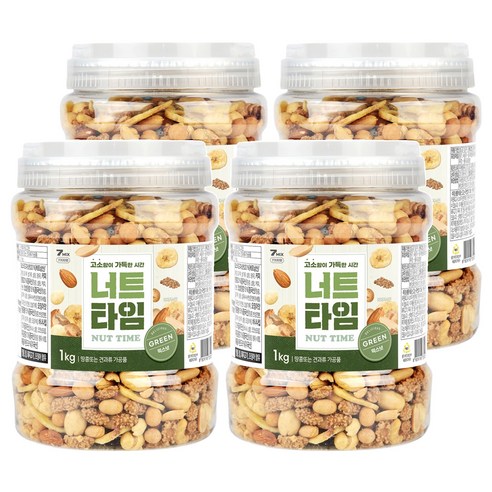 너트타임 그린 믹스넛, 1kg, 4개