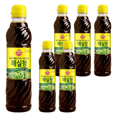 오뚜기 매실청, 660g, 6개