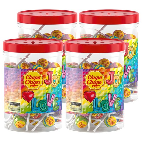 츄파춥스 미니튜브 550g(50개입) 1통, 550g, 4개