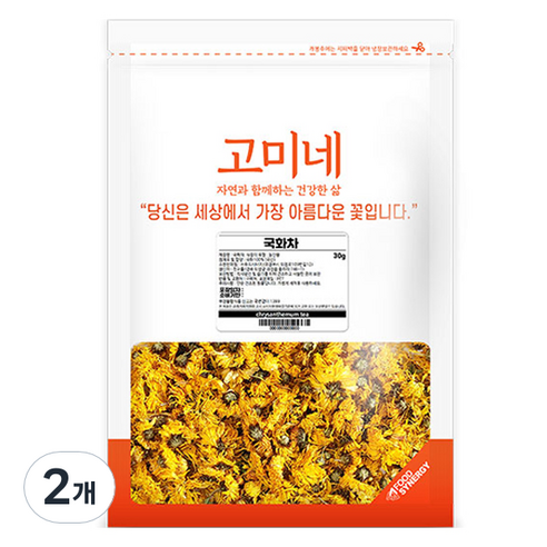 고미네 국화차, 30g, 1개입, 2개