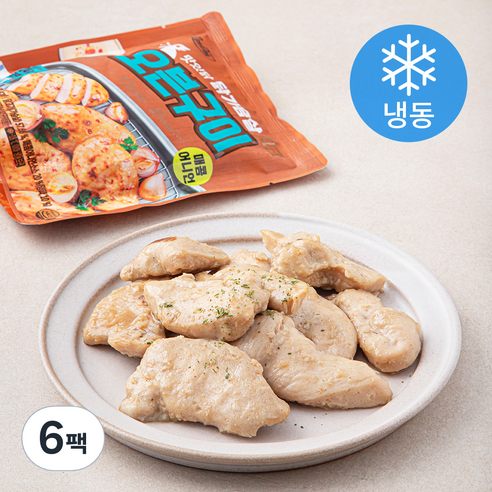 맛있닭 닭가슴살 오븐구이 매콤어니언 (냉동), 150g, 6팩