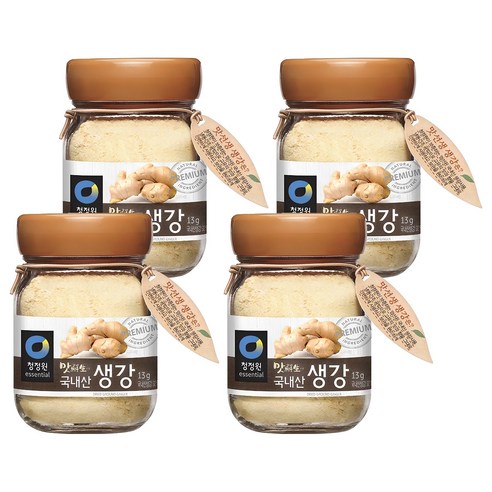 맛선생 생강 가루, 13g, 4개