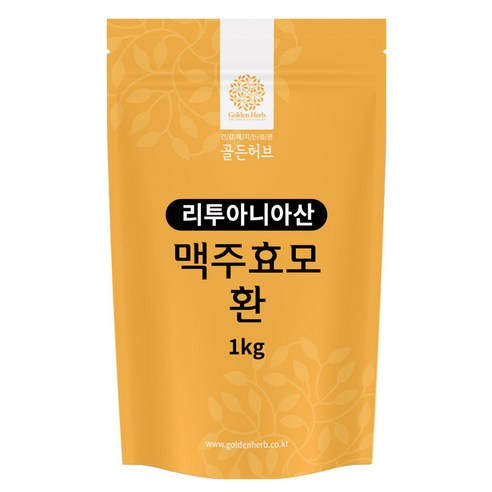 골든허브 맥주효모 환, 1000g, 1개