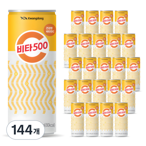 비타500 캔, 240ml, 144개