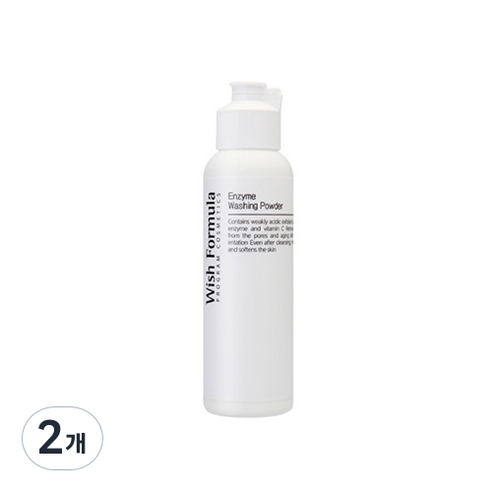 위시포물러 엔자임 워싱 파우더, 60g, 2개