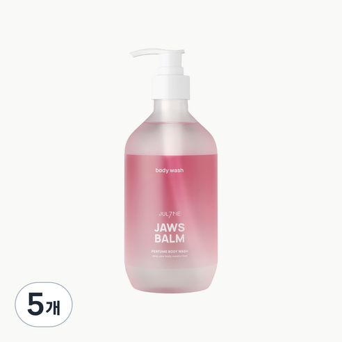 줄라이미 퍼퓸 바디워시 죠스밤, 500ml, 5개