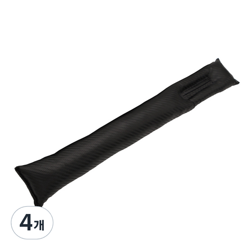 엠노블 차량용 카본룩 틈새쿠션, 카본룩(기본), 4개