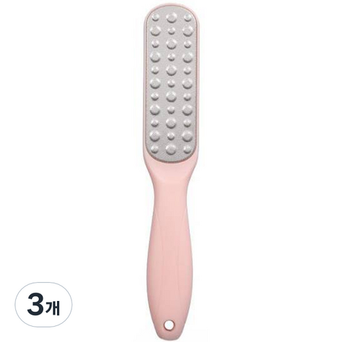 피삼십일 양면 발각질제거기 핑크, 1개입, 3개