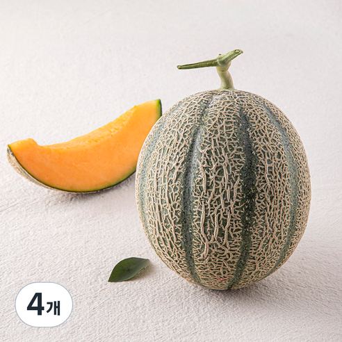 곰곰 칸탈로프 멜론, 1.2kg, 4개