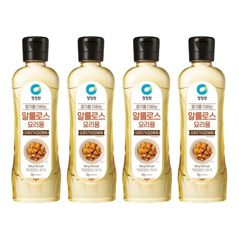 청정원 알룰로스 요리용, 500g, 4개