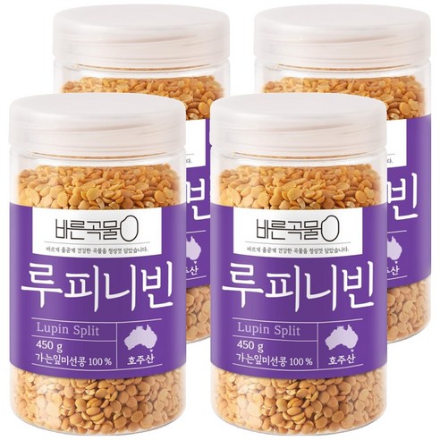 바른곡물 루피니빈, 450g, 4개