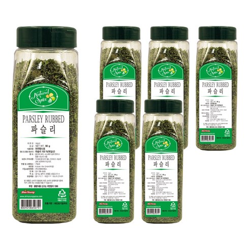 내츄럴스파이스 파슬리, 90g, 6개