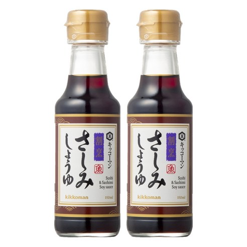 기꼬만 사시미 간장, 150ml, 2개