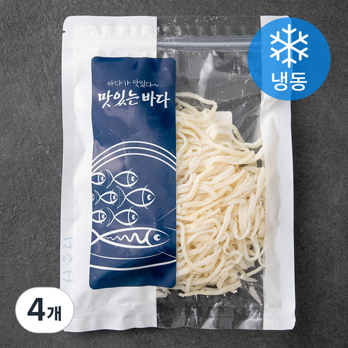 현복식품 백진미 오징어채 (냉동), 180g, 4개