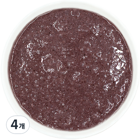 짱죽 유아용 실온이유식 닭가슴살 흑미 묽은죽, 혼합맛, 160g, 4개