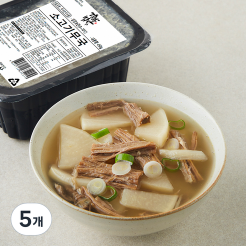 강남밥상 소고기무국, 450g, 5개
