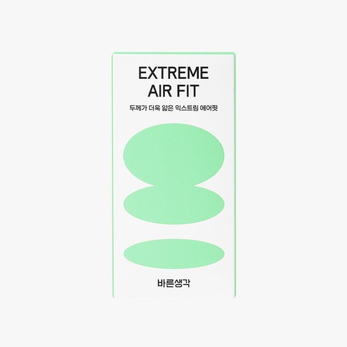 바른생각 익스트림 에어핏 콘돔, 10개입, 1개