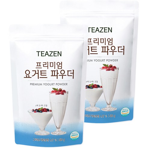 티젠 프리미엄 요거트 파우더, 500g, 1개, 2개
