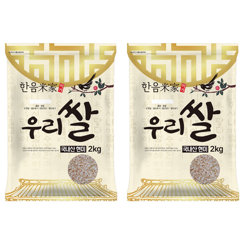 한음미가 현미, 2kg, 2개
