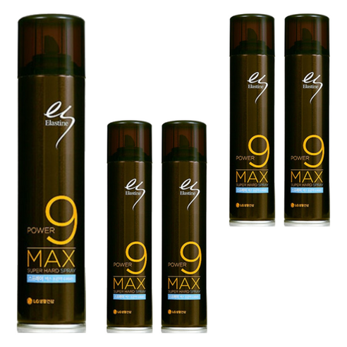 엘라스틴 맥스 수퍼하드 헤어스프레이, 280ml, 5개
