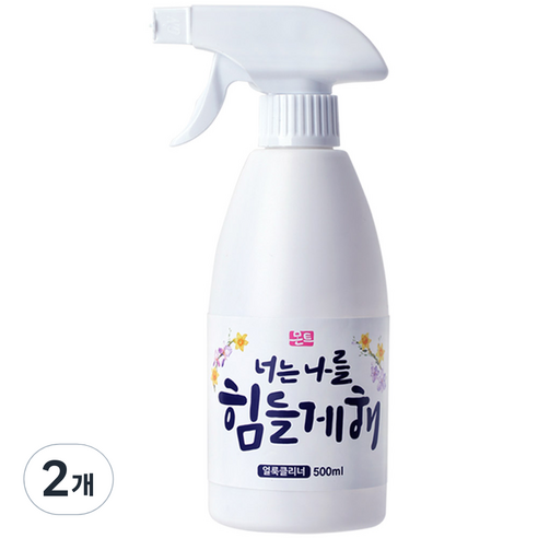 몬트 너는나를힘들게해 얼룩클리너, 500ml, 2개