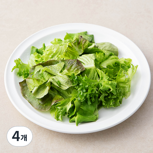 무농약 손질 프레시 믹스, 35g, 4개