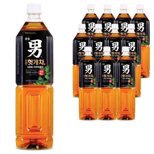 광동진한헛개차, 1.5L, 12개