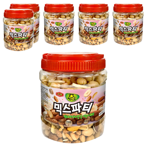 머거본 믹스파티 믹스넛, 800g, 6개