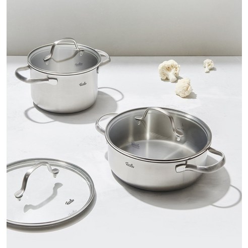 Fissler 菲仕樂電磁爐適用不鏽鋼湯鍋5入酷澎- 天天低價，你的日常所需