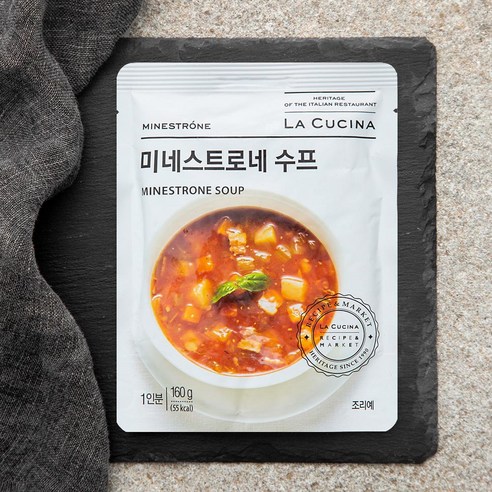 라쿠치나 미네스트로네 스프 (냉장), 160g, 3개