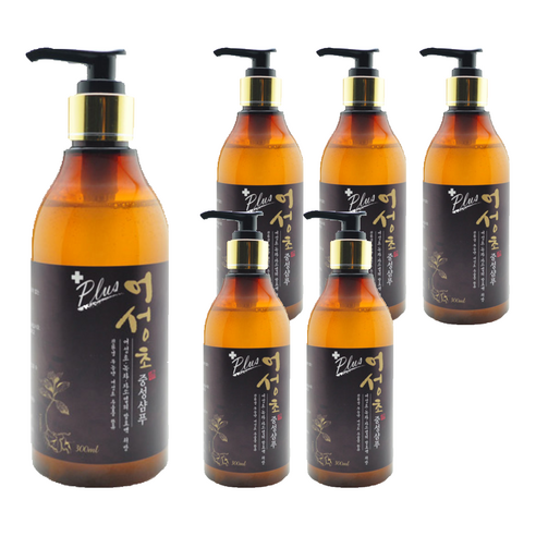 어성초 중성샴푸, 300ml, 6개