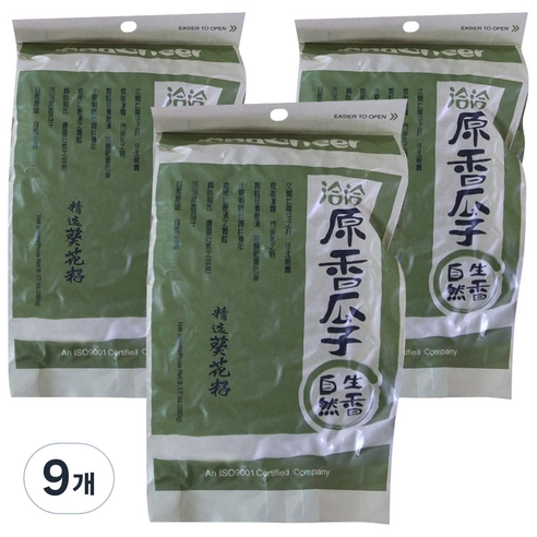 챠챠 해바라기씨, 260g, 9개