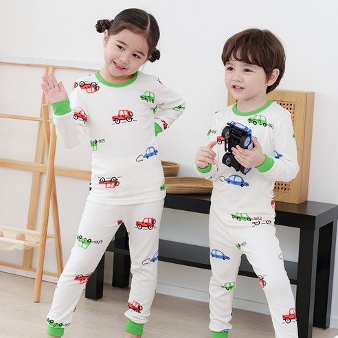 보누맘 기모 후라이스 아동 발열 실내복 상하의 세트