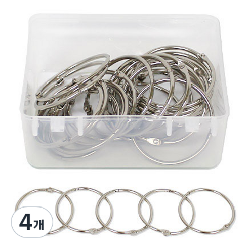 실버 오링 30개입, 50mm, 4개