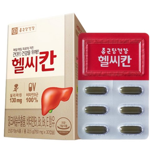 종근당건강 헬씨칸, 30정, 22.5g, 1개
