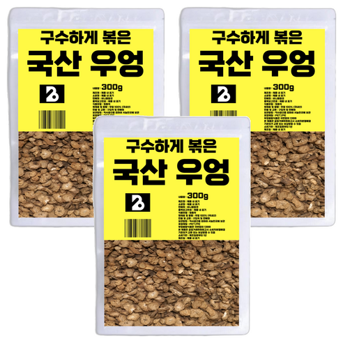비니플랑센 구수하게 볶은 국산 우엉, 300g, 3개