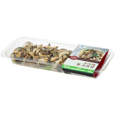 신선한 하와이 소라살의 쫄깃한 식감과 감칠맛