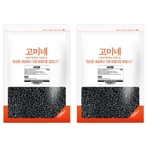 고미네 서리태, 200g, 2개