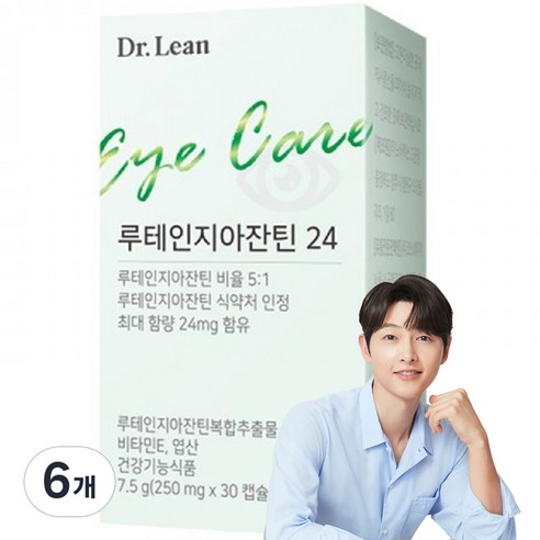 닥터린 루테인 지아잔틴 24, 30정, 6개