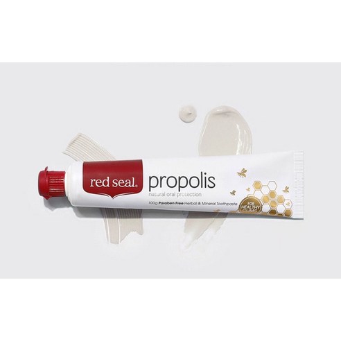 레드씰 프로폴리스 치약으로 텁텁함 없이 상쾌한 하루를!